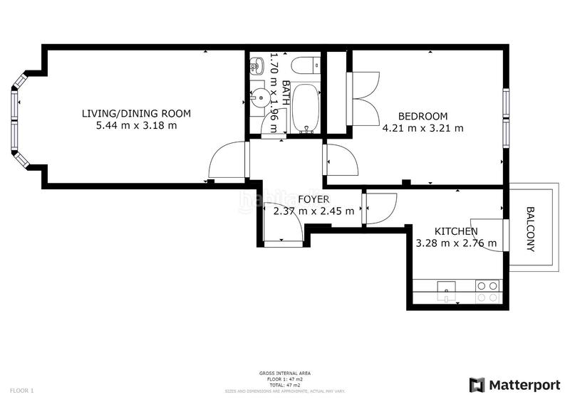 Foto b878757b-1fb1-4225-a6c5-64dbdc0f9be0. Affitto appartamento con riscaldamento in Bellas Vistas Madrid