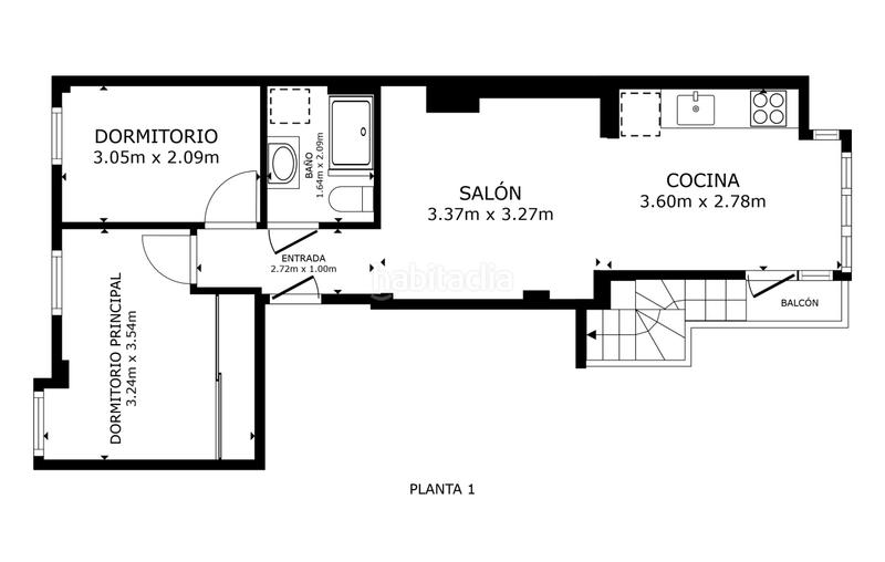 Foto 9bd72bdc-28c0-4610-b121-57c83fc7695d. Ático servicheck vende exclusivo ático dúplex reformado con gran terraza y vistas panorámicas , ubicado en San Diego, puente de en Madrid