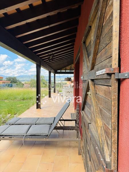 Foto cba109d6-f72a-427c-b812-4cba59200495. Location chalet avec cheminée chauffage parking dans Fogars de la Selva