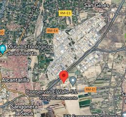Bâtiment à usage industriel à Alcantarilla. Venta de parcela industrial en polígono oeste