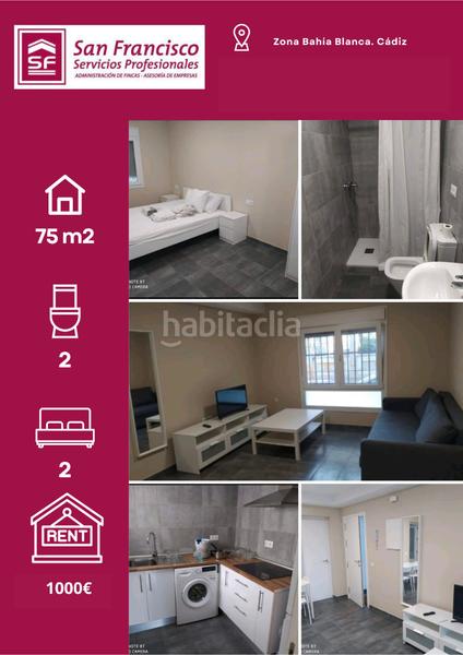 Foto 3f495e34-0388-42da-be54-96201de9c455. Alquiler apartamento magnífico piso en zona bahía blanca en Cádiz