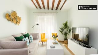 Alquiler Piso en Palacio. Apartamento de 1 dormitorio con aire acondicionado en alquiler e
