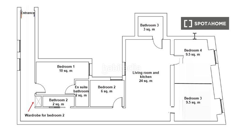 Foto cef29ab7-dd20-4c2b-9c59-28bc07bc7181. Location appartement avec chauffage dans Universidad-Malasaña Madrid