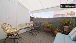 Location Appartement à Justicia-Chueca. Estudio moderno con aire acondicionado en alquiler en chueca, ma