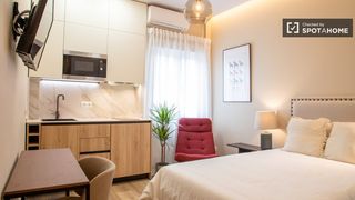 Miete Etagenwohnung in Adelfas. Estudio en alquiler en pacífico, madrid
