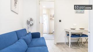 Alquiler Piso en Numancia. Apartamento de 1 dormitorio en alquiler en numancia, madrid