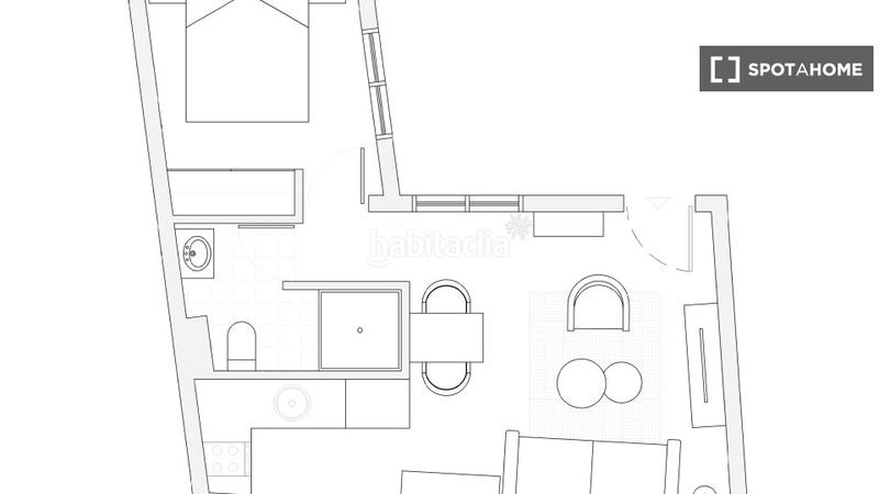 Foto f8cd3574-334b-4833-9f6c-9658d6a7603b. Alquiler piso  de 1 dormitorio en alquiler en embajadores, . en Madrid
