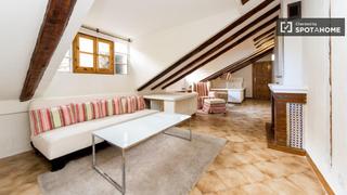 Affitto Appartamento in Universidad-Malasaña. Apartamento interior de 1 dormitorio en malasaña, madrid