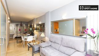 Miete Etagenwohnung in Embajadores-Lavapiés. Apartamento de 1 dormitorio en alquiler en embajadores, madrid