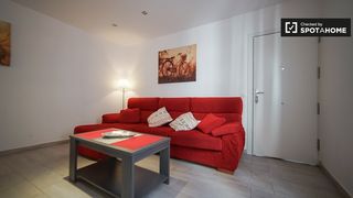 Rent Flat in Sol. Acogedor apartamento de 1 dormitorio en alquiler en centro, madr