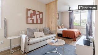 Miete Etagenwohnung in Hispanoamérica-Bernabéu. Estudio en alquiler en hispanoamérica, madrid