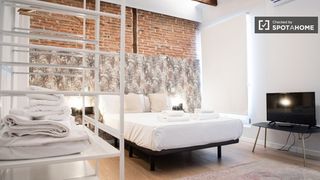 Miete Etagenwohnung in Palacio. Elegante apartamento de 1 dormitorio en alquiler en la latina, m