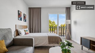 Affitto Appartamento in Ensanche de Vallecas-La Gavia. Apartamento tipo estudio con balcón y acceso gratuito al gimnasi