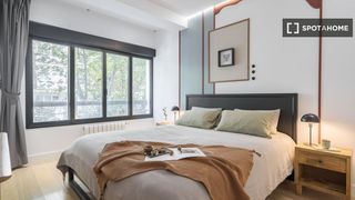 Rent Flat in Hispanoamérica-Bernabéu. Piso de 2 habitaciones en alquiler, hispanoamérica, madrid.