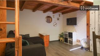 Alquiler Piso en Embajadores-Lavapiés. Acogedor loft de un dormitorio en el centro de la ciudad lavapié