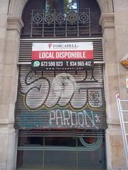 Lloguer Local Comercial a St. Pere - Sta. Caterina - El Born. Local comercial de 329 m ubicado en una excelente zona de paso,