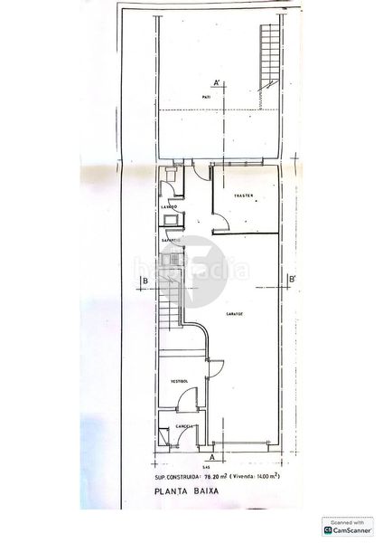 Foto a5c03a9e-46a3-49a9-8e97-fef351df6ea3. Casa aparellada amb calefacció aparcament a Centre Sabadell