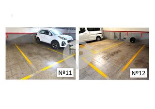 Aparcament cotxe a Ca n'Aurell. 2 plazas de aparcamiento en venta para coche grande y moto zona