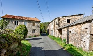 Mas à Vilarmaior. Conjunto de piedra a restaurar con proyecto y licencia de obra e