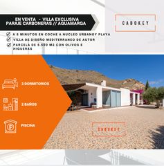 Xalet  Diseminado la hoica 4m. Cabokey vende villa medieterranea en parque natural cabo de gata