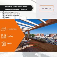 Flat in Carrera del mami 116. Cabokey vende amplio piso de 3 dormitorios con gran terraza, ori