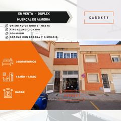 Maison jumelée à Calle pablo iglesias 3. Cabokey vende duplex en huercal de almeria.