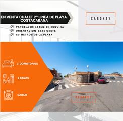 Xalet a Calle concha espina 167. Cabokey vende chalet independiente en esquina a 50 metros de la
