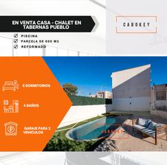 Xalet  Avenida ricardo fabregas 55. Cabokey vende casa chalet en tabernas pueblo.