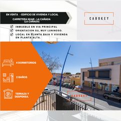 Casa adosada en Carretera n�jar - la ca�ada 231. Cabokey vende vivienda + local en pleno centro de la ca�ada � ub