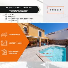 Chalet en Calle esmeralda 6. Cabokey vende chalet con piscina en residencial los pinos - hiue