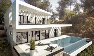 Chalet à Altea Ciudad. Villa moderna en altea hills  altea