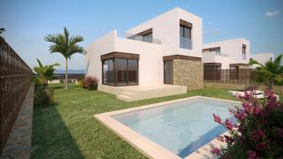 Xalet a Balcón de Finestrat-Terra Marina. Villa moderna  balcon de finestrat