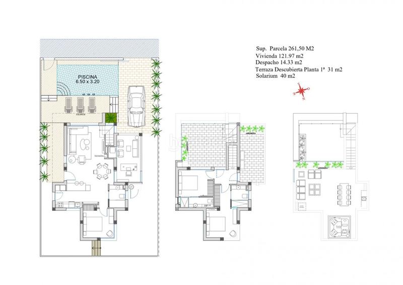 Foto 8b2fbd3a-ead2-458f-8720-ee32ac98402a. Chalet with heating parking pool in Centro Alcázares (Los)