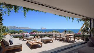 Dúplex a L´Albir. Apartamento luminoso con jardin y piscina propia  albir