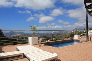 Casa en Altea Ciudad. Villa de lujo con vistas al mar en altea  alicante