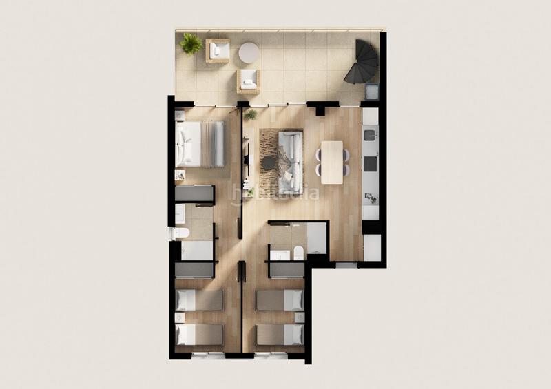 Foto 8d4d17b1-9790-4fa5-afd0-6b449273e0af. Semi detached house with heating parking pool in Finestrat pueblo Finestrat