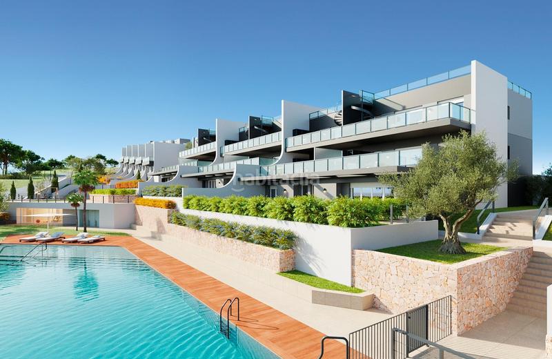 Foto 8d5ddef6-55de-4df6-a00d-1cff32634fb4. Semi detached house with heating parking pool in Finestrat pueblo Finestrat