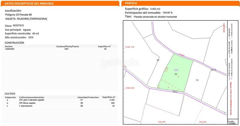 Foto 38fec677-8e42-475c-9186-277a7ac13792. Terreno residenziale in Riudoms