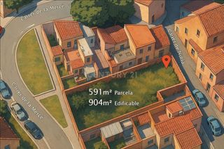 Terreno residenziale in Carrer de núria, el poblenou, spain. Excelente oportunidad de adquirir este solar de uso residencial