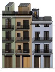 Edifici a Calle calle de la bolsería, 33 33-35-37. Proyecto con licencia para edificio residencial calle bolsería,
