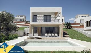 Chalet à Balcón de Finestrat-Terra Marina. Villa con piscina privada en construcción en finestrat, provinci