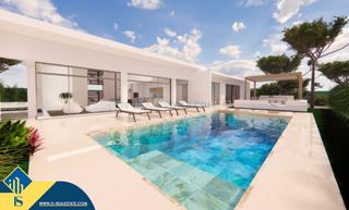 Chalet à El Pinar de Campoverde. Casas con piscina privada en construcción en orihuela costa, pro