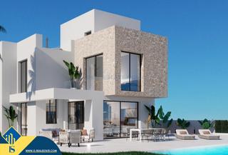 Chalet in Balcón de Finestrat-Terra Marina. Villa con piscina privada en construcción en finestrat, provinci