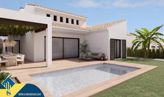 Xalet a Algorfa. Casas con piscina en construcción en algorfa, provincia de alica