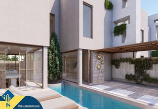 Chalet en Formentera del Segura. Casas con piscina comunitaria en construcción en benijofar, prov