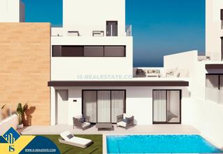 Xalet a Villamartín-Las Filipinas. Casas con piscina privada en construcción en orihuela costa, pro