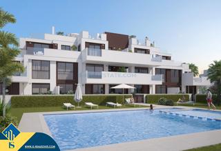 Casa a El Mojón. Casas con piscina comunitaria en construcción en orihuela costa,