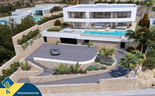 Xalet a La Empedrola. Casas con piscina privada en construcción en calpe, provincia de