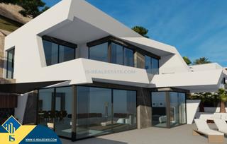 Xalet a Maryvilla. Casas con piscina privada en construcción en calpe, provincia de