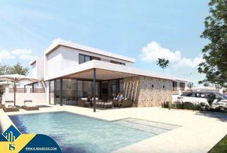 Xalet a Lomas de Cabo Roig - Los Dolses. Casas con piscina privada en construcción en orihuela costa, pro